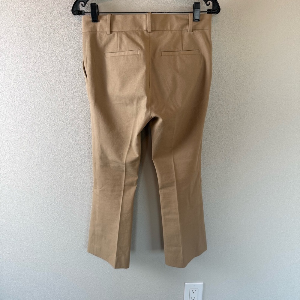 FRAME Le Crop Mini Bootcut Trouser Pant Dark Sand Business Casual Women’s Size 2 - Picture 7 of 13